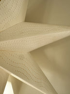 45cm white paper star