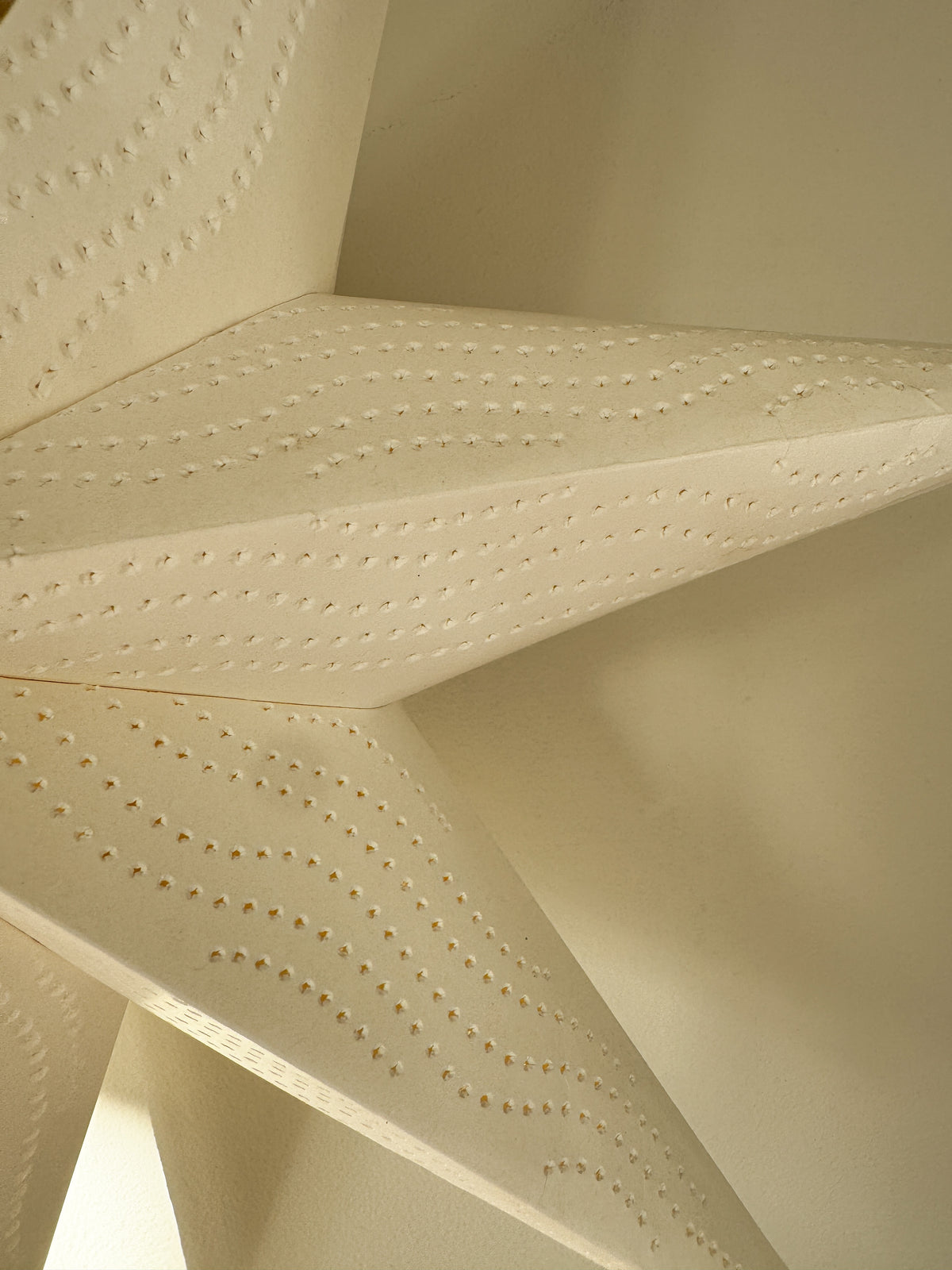 45cm white paper star
