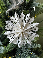 Mini paper snowflakes