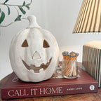 White Terracotta Pumpkin