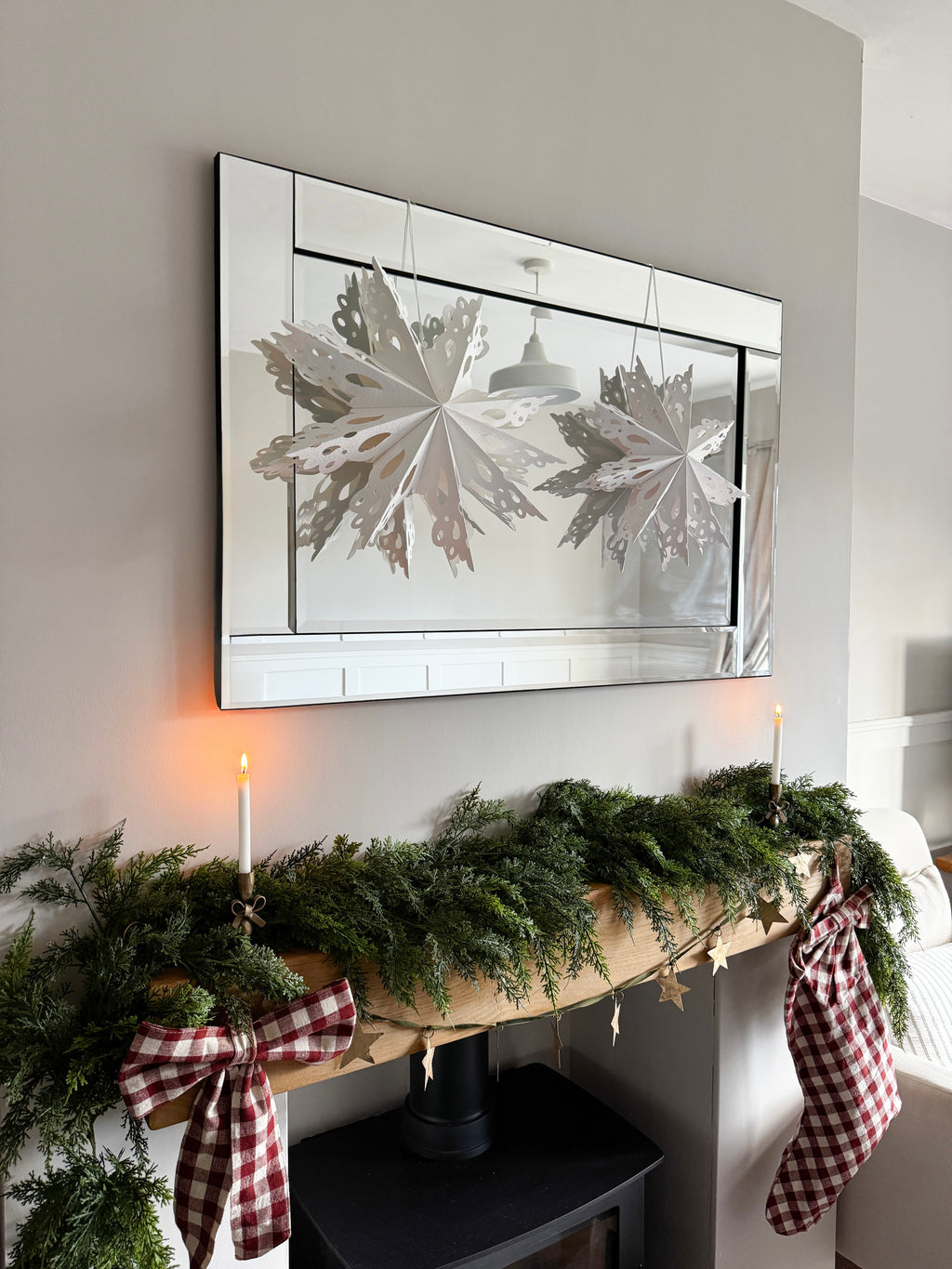 Paper snowflakes