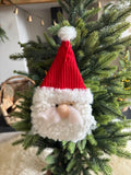 Knitted Santa decoration