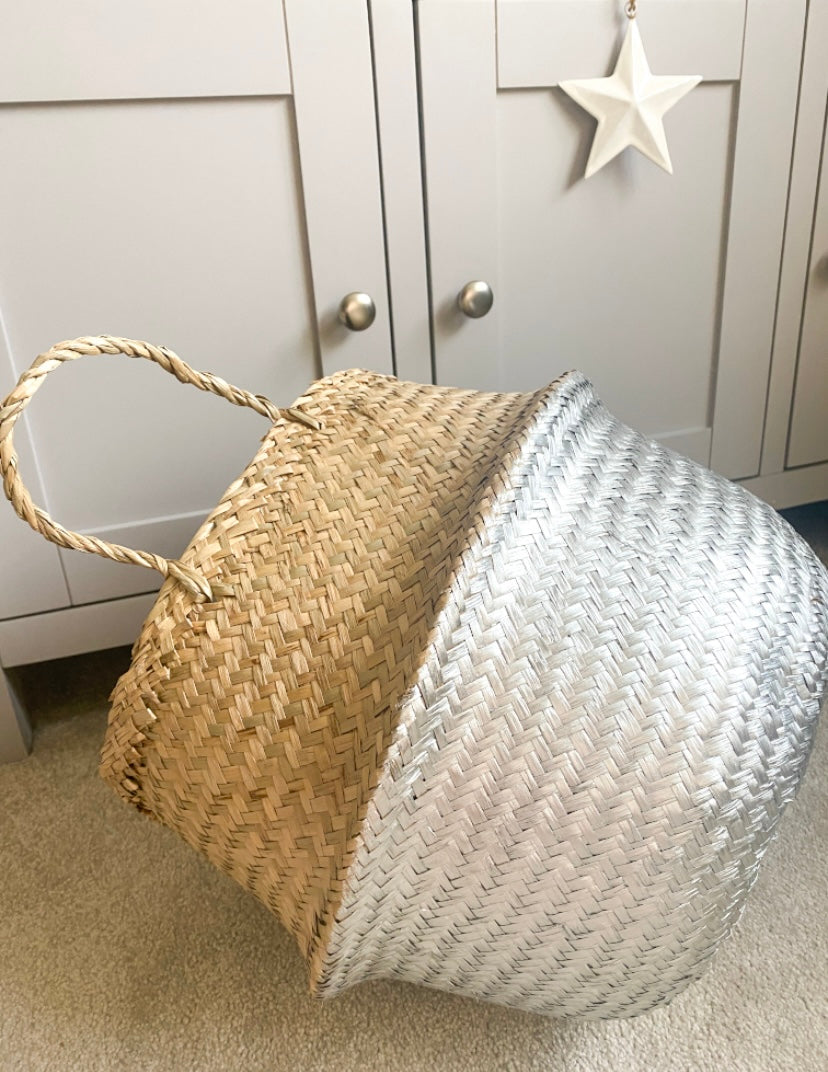 Silver Dip Belly Basket