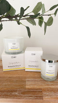 Grapefruit candle, small
