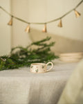 Holly hand painted tealight cup