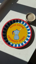 Coffee tin tray