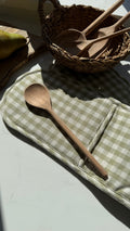 Acacia wood traditional mixing spoon