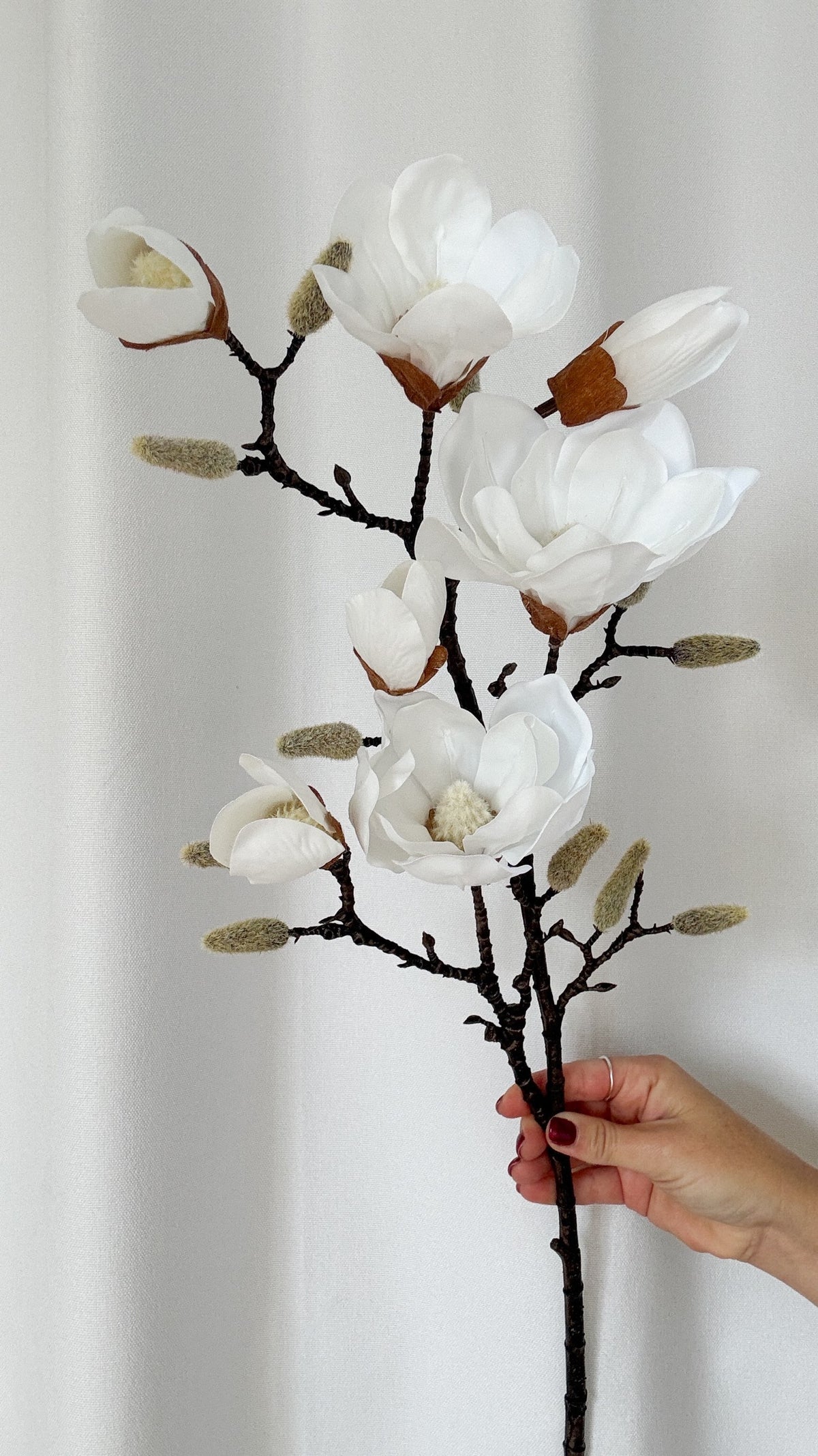 Faux Magnolia Stem