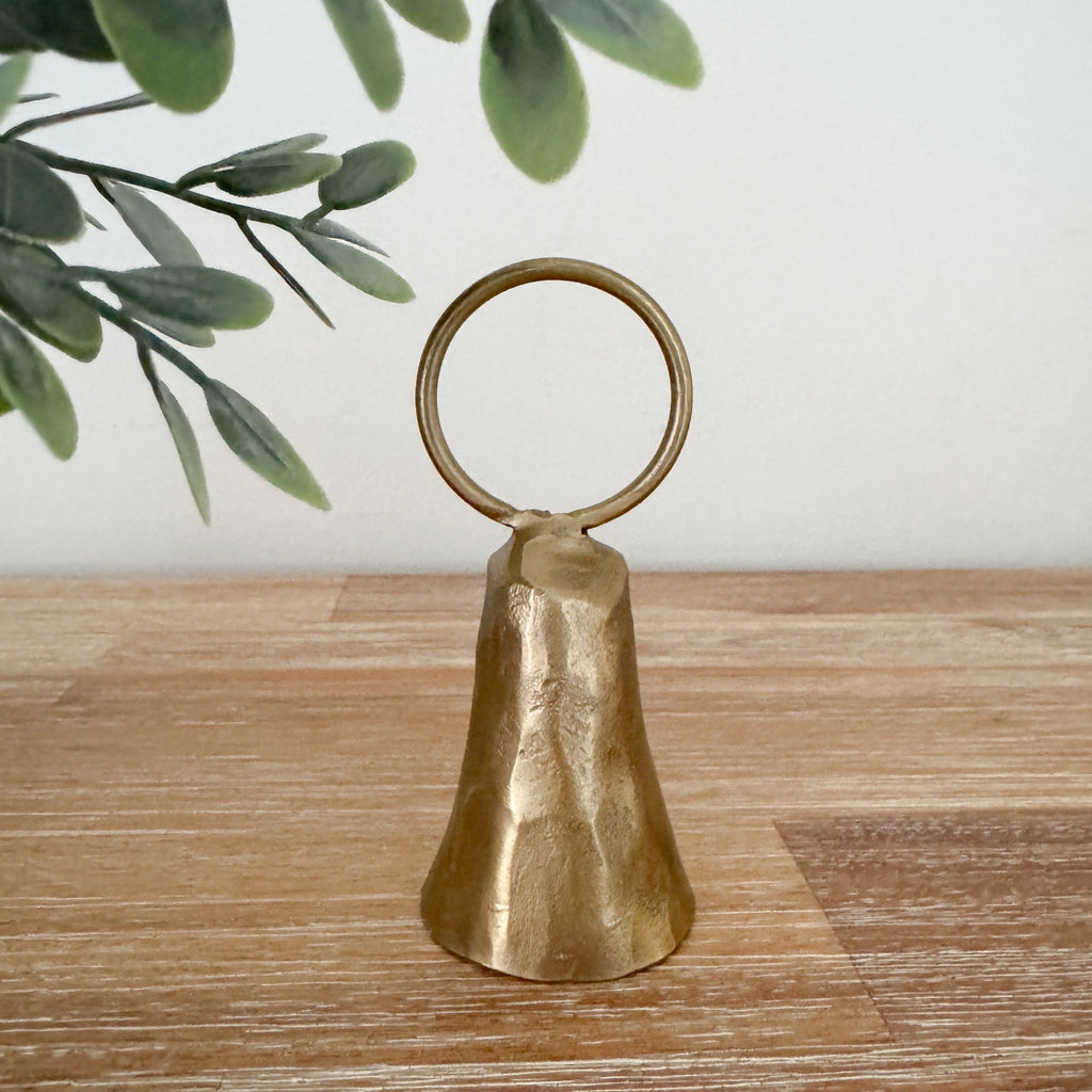 Brass bell candle snuffer