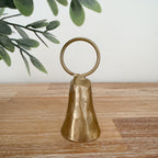 Brass bell candle snuffer
