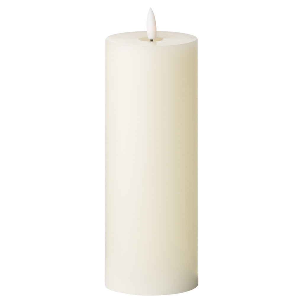 Ivory LED candle 3 x 8