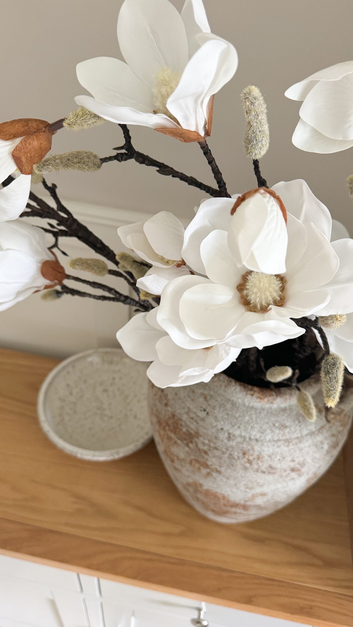 Faux Magnolia Stem