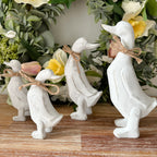 Rustic duck set of 2 - small