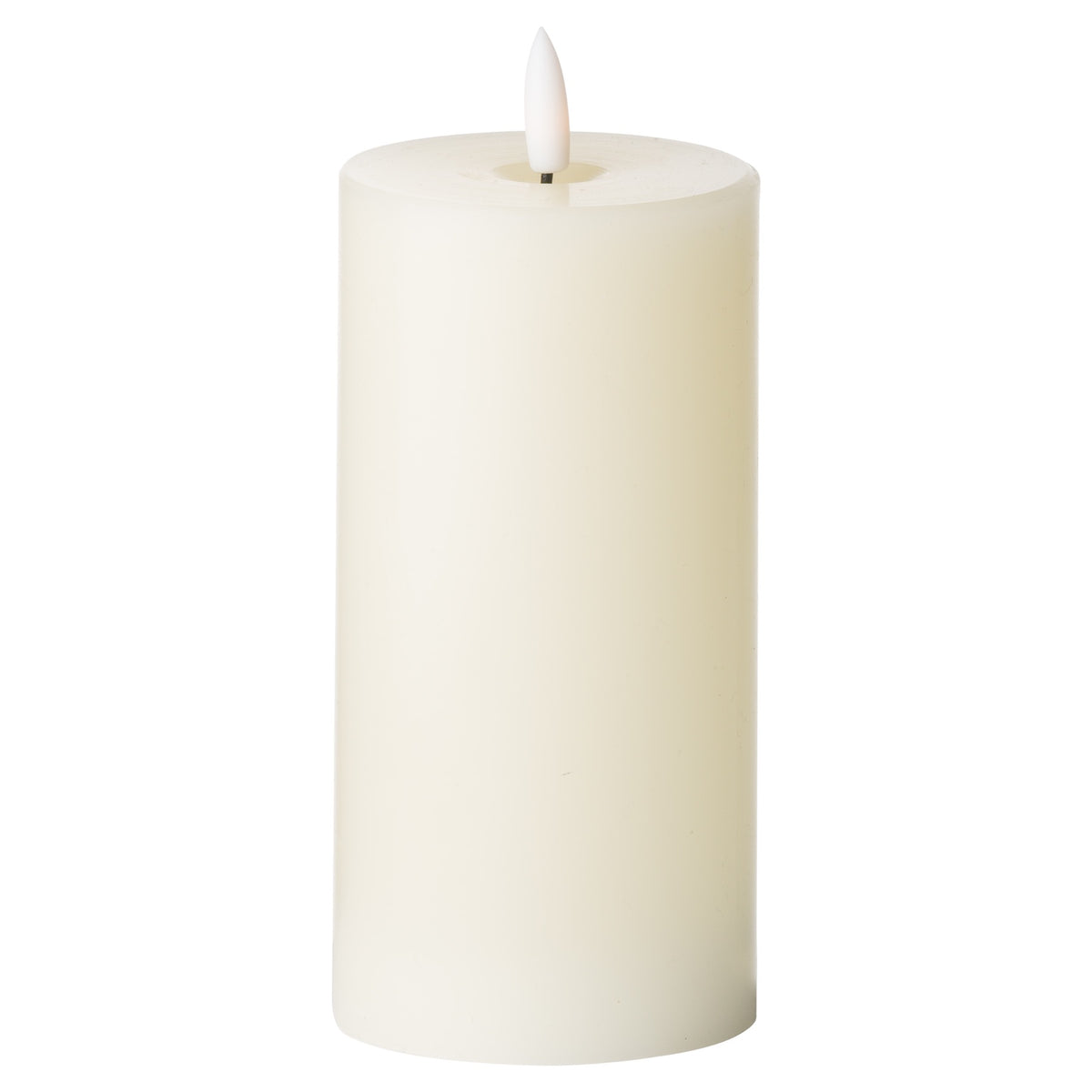 Ivory LED candle 3 x 6
