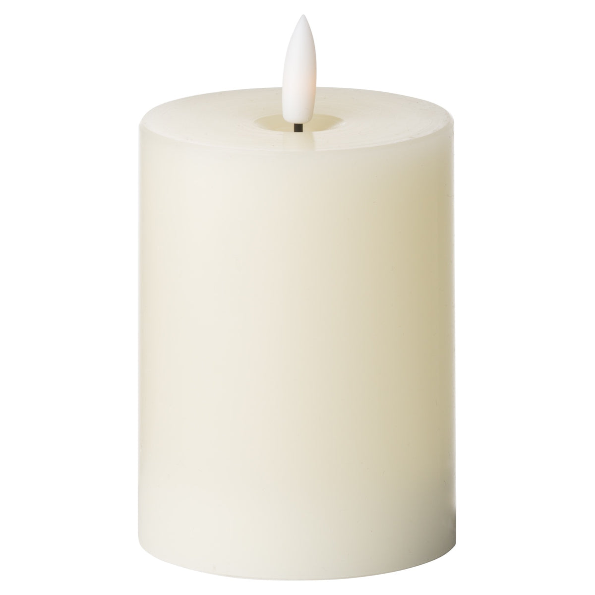 Ivory LED candle 3 x 4