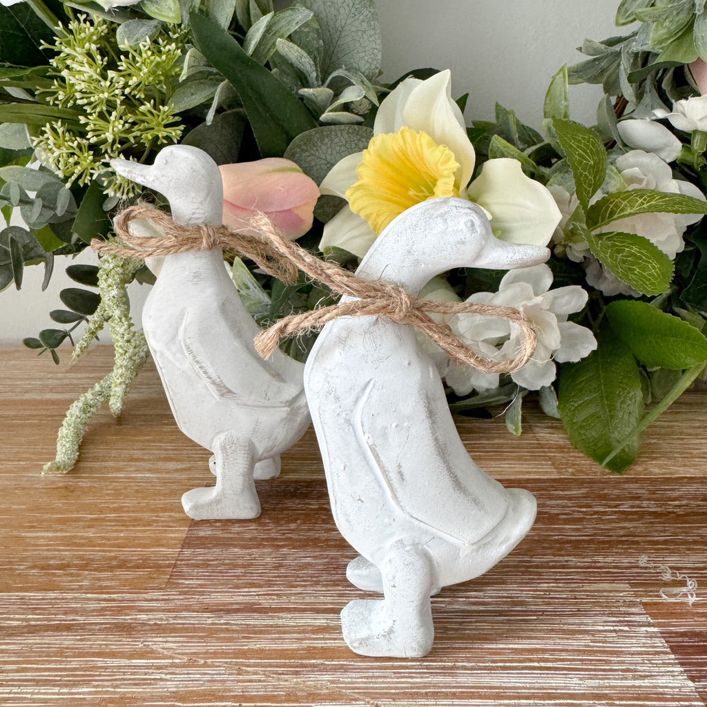 Rustic duck set of 2 - small