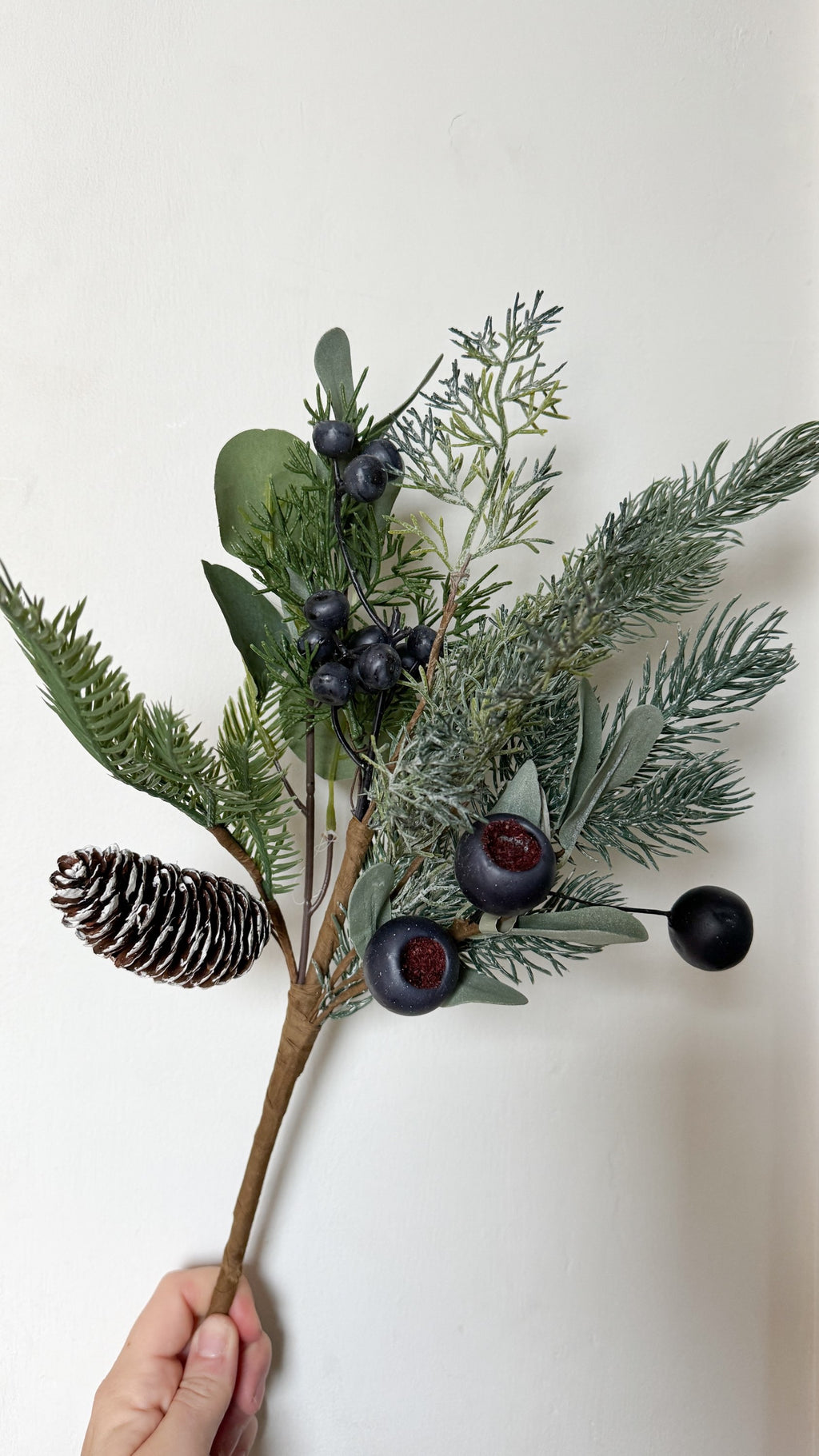 Blueberry festive pick