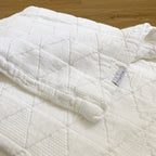 Stockholm white bedspread