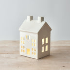 Christmas House tealight holder, medium