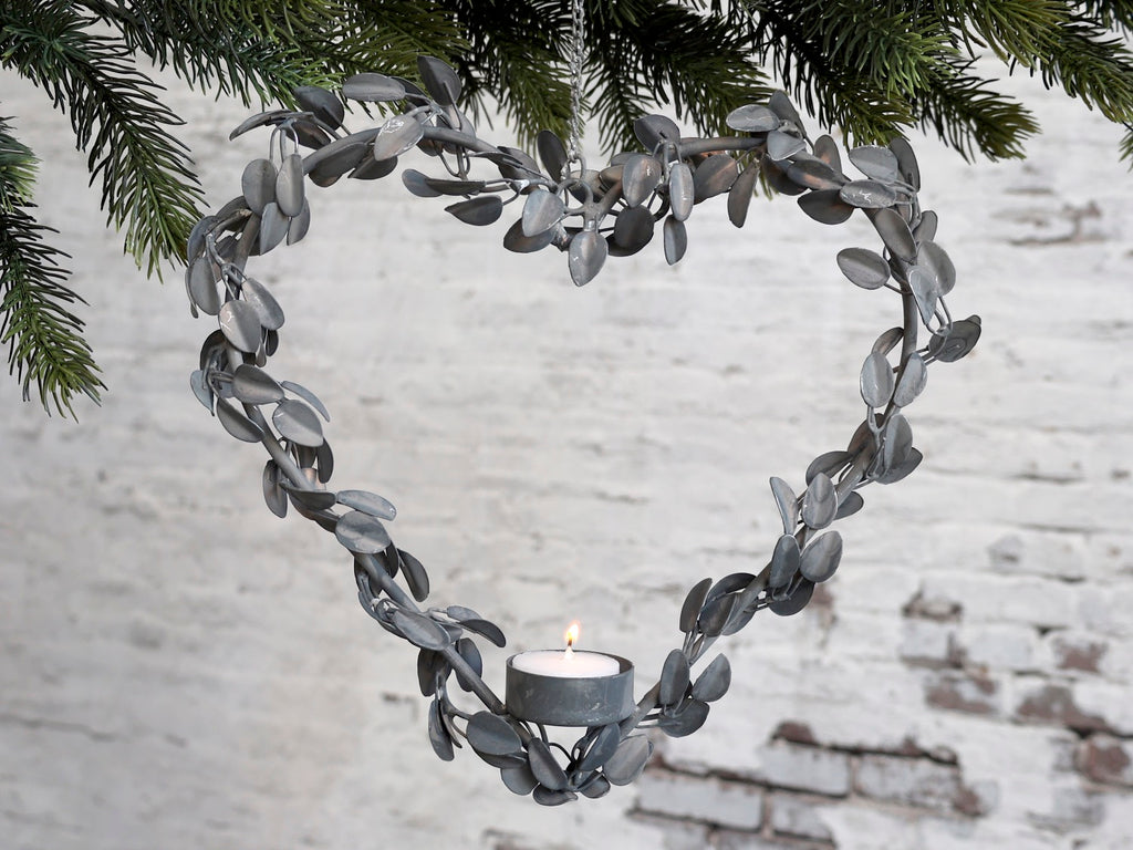 Hattie heart hanger for tealight