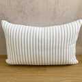 Hikari Taupe & White Striped Cushion
