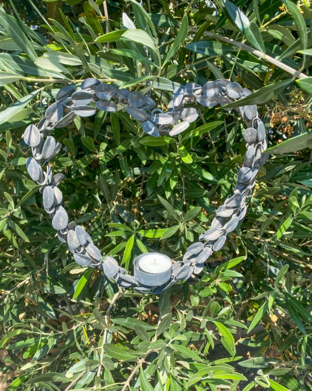 Hattie heart hanger for tealight