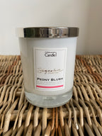 Small Peony Blush Candle