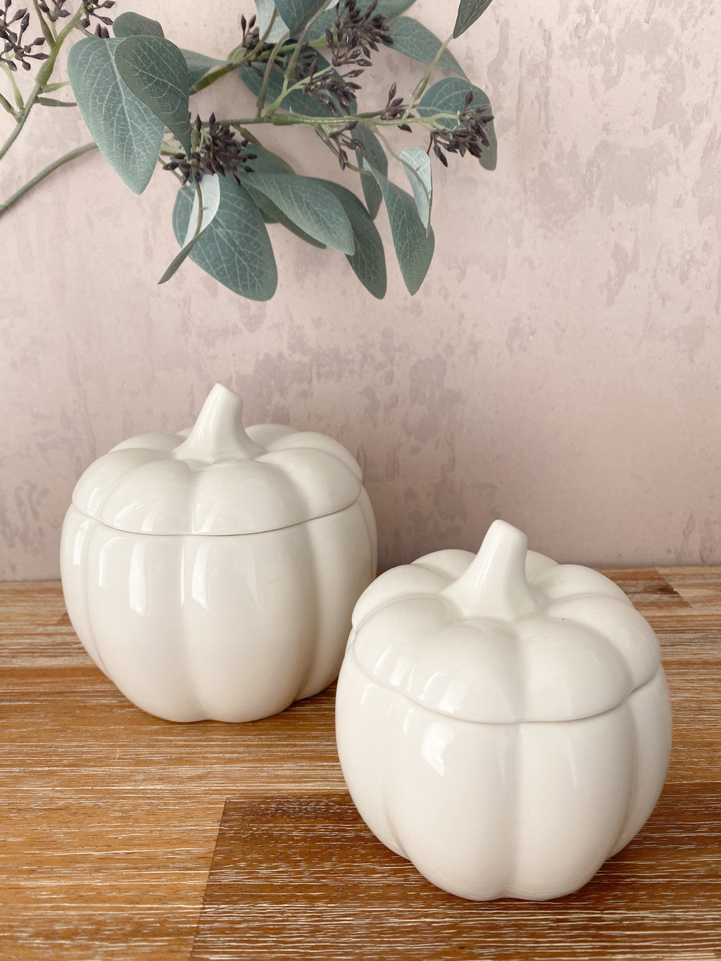 Pumpkin storage pot 9.6cm