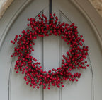 Winter berry wreath