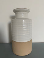Natural two tone vase