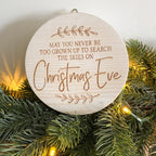 Search the skies chunky wooden decoration