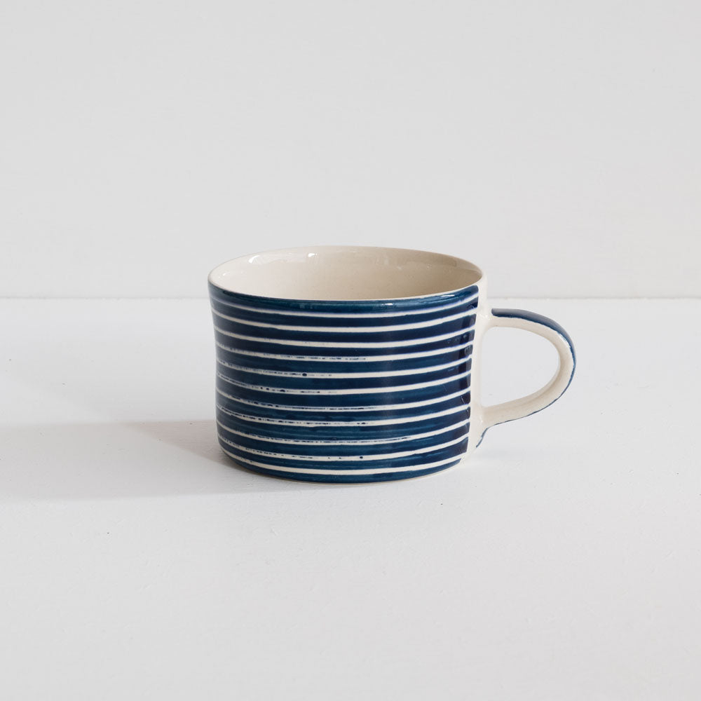 Musango Sgraffito Mug - Blue