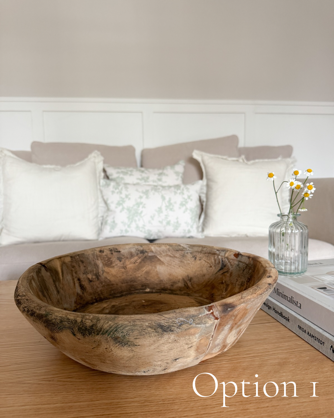 Antique dough bowl