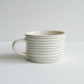 Musango Stripe Mug - Dove Grey