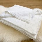 Stockholm white bedspread