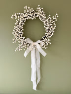 Snow berry wreath