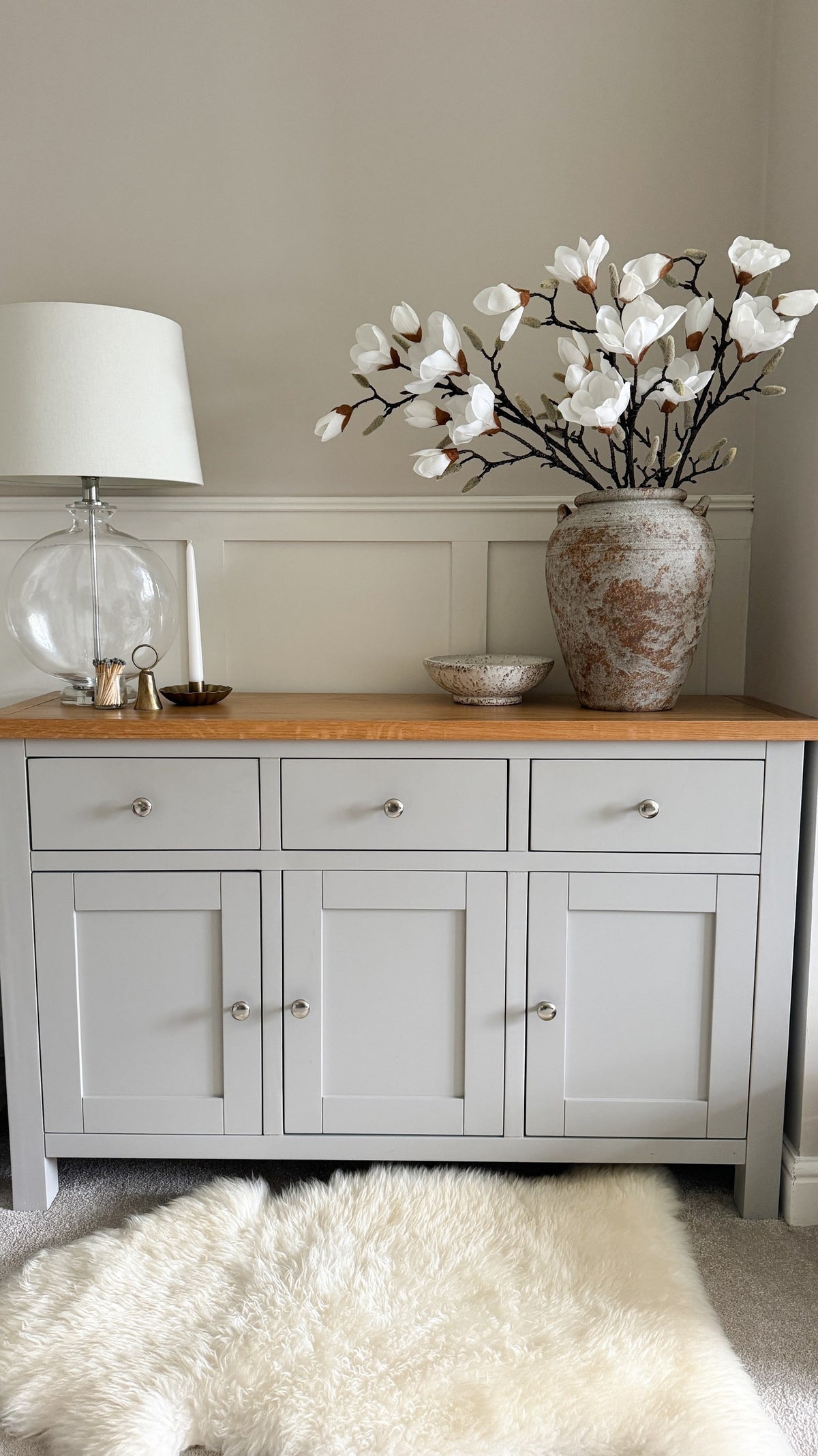Faux Magnolia Stem