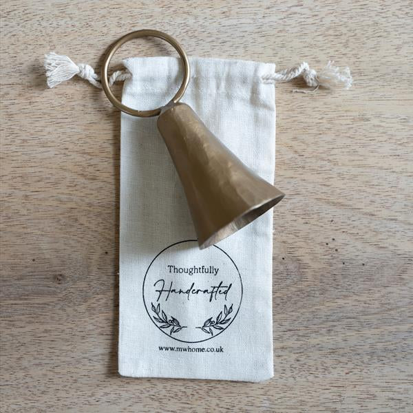 Brass bell candle snuffer