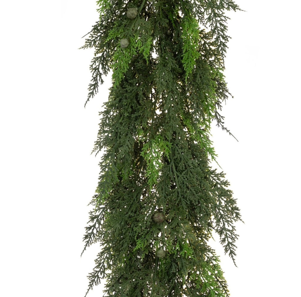 Faux cedar garland 180cm