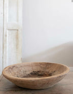 Antique dough bowl
