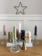 Short dinner candles - individuals