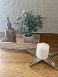 Faux Eucalyptus Pot