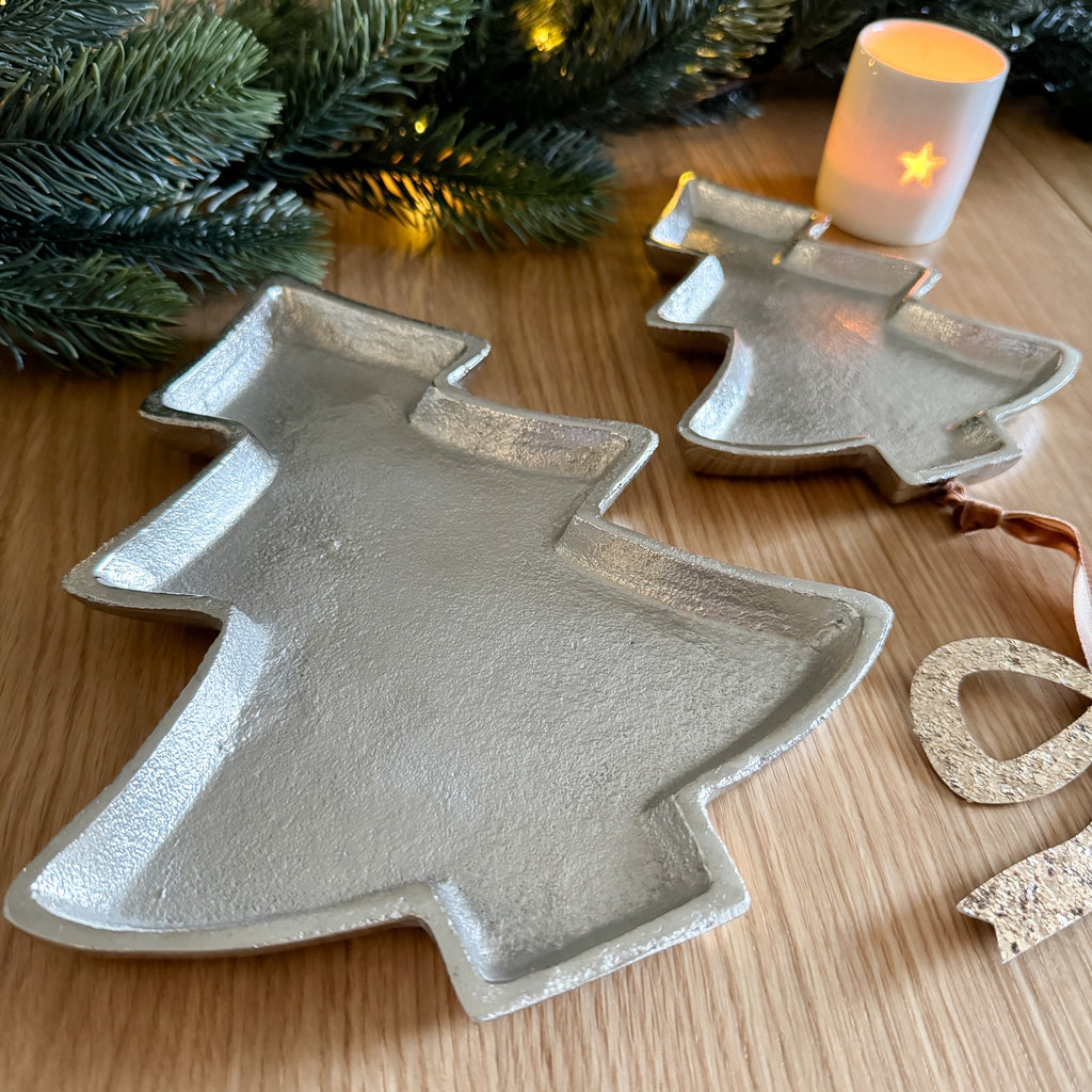 Aluminium tree tray, small