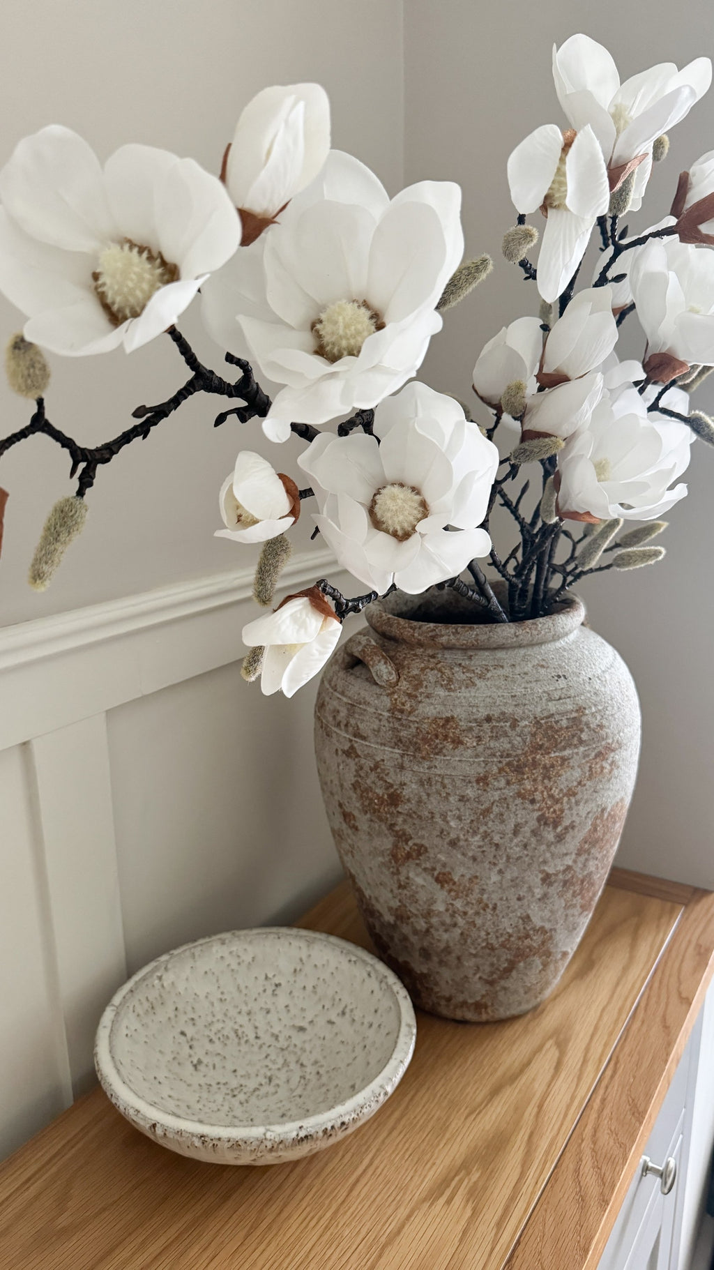 Faux Magnolia Stem