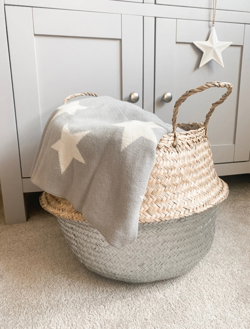 Silver Dip Belly Basket