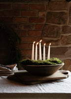 Antique dough bowl