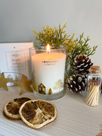 Scandi Christmas Candle