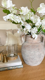 White sweetpea stem