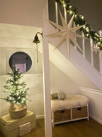 Vintage paper star, 90cm