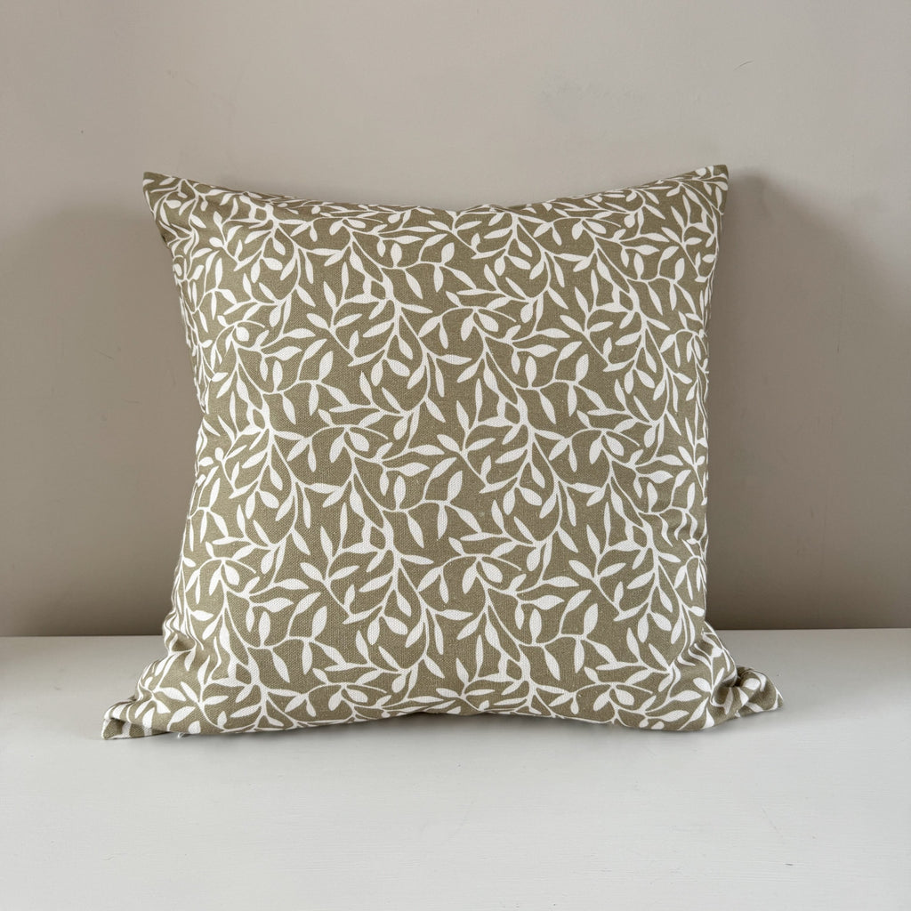 Olive leaf cushion 45 x 45